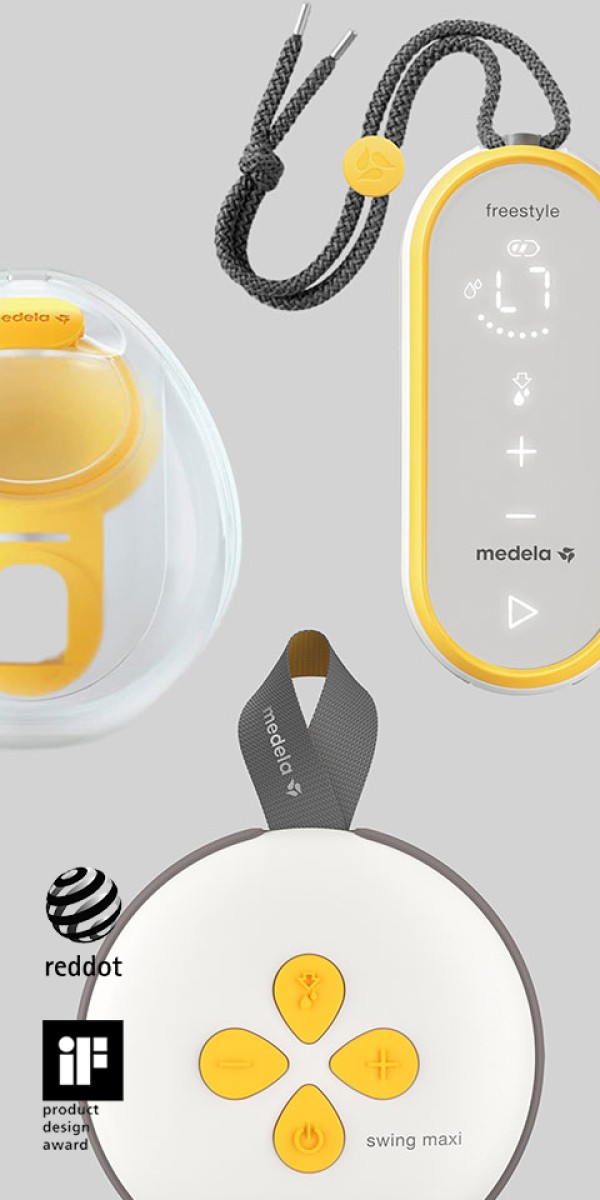 00 MiniTeaser easer Medela Milani designagentur SwissDesign brand design refresh redesign breastpump produktdesign industrialdesign medicaldesign Kopie